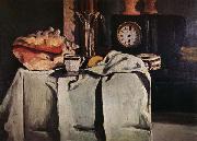 Paul Cezanne The Black Marble Clock France oil painting reproduction